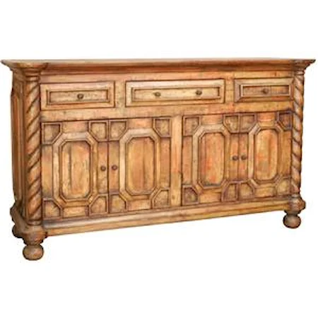 Lilliana Carved Sideboard